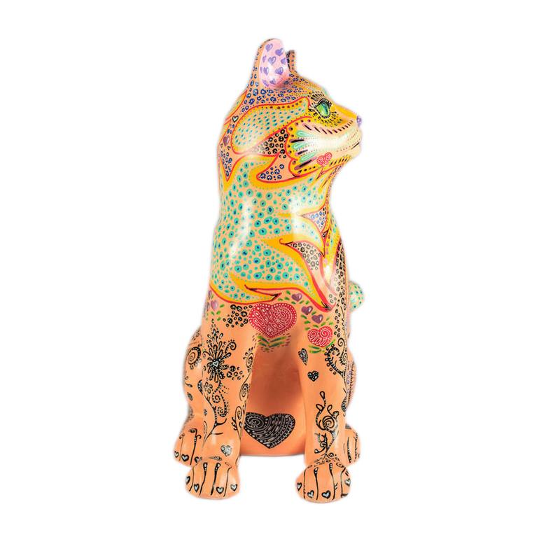 Original Abstract Animal Sculpture by Dog Art