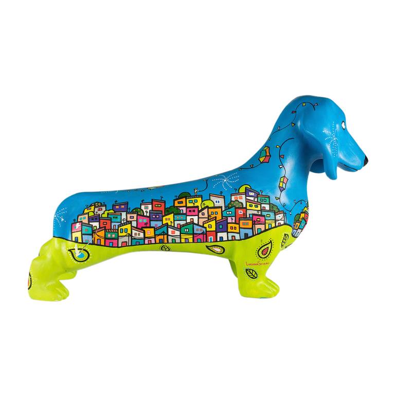 Original Conceptual Animal Sculpture by Dog Art