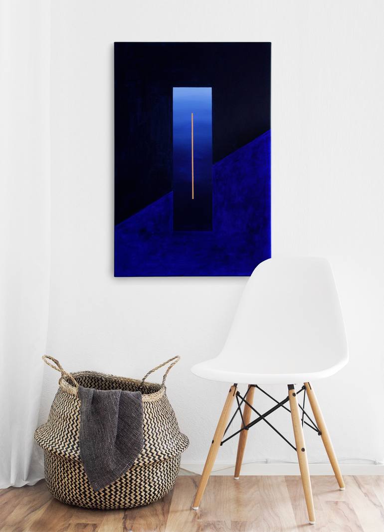 Original Abstract Geometric Painting by Yannis Abelas