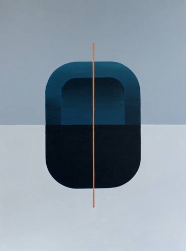 Print of Abstract Geometric Paintings by Yannis Abelas