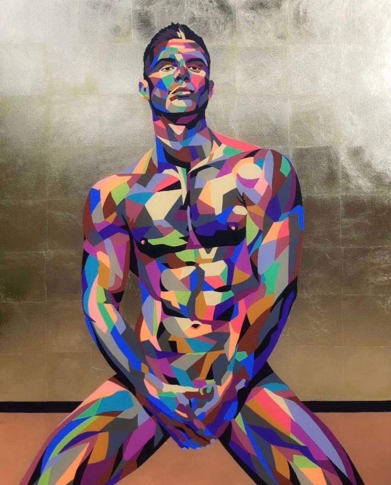 Morning Wood Painting by Jason Ebrahimi | Saatchi Art
