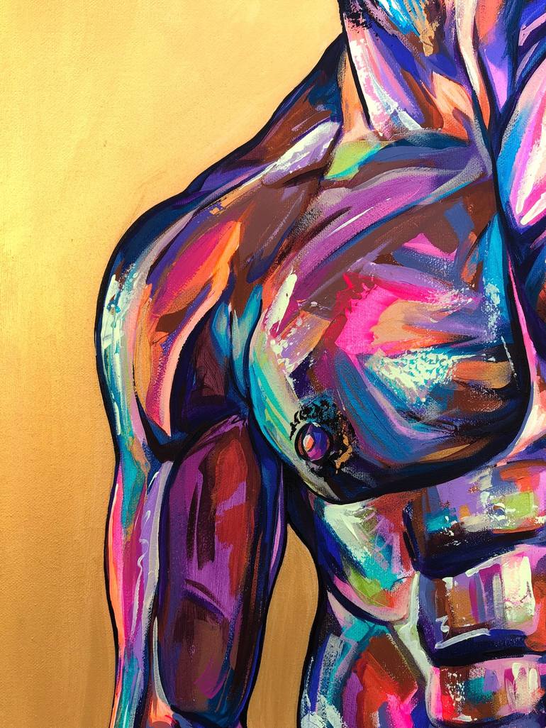 Original Nude Painting by Jason Ebrahimi