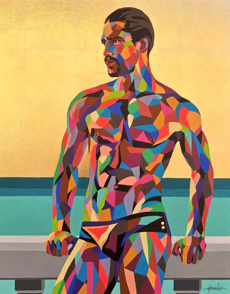 Morning Wood Painting by Jason Ebrahimi | Saatchi Art