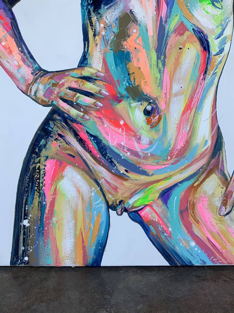 Original Erotic Painting by Jason Ebrahimi