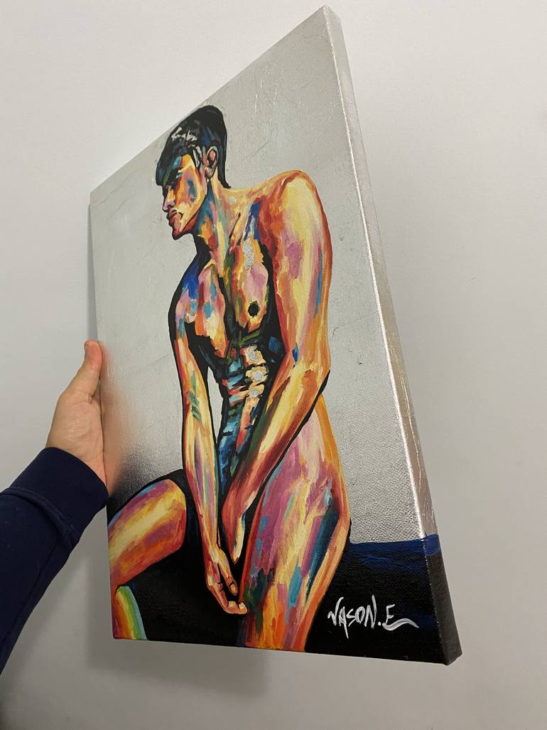 Original Erotic Painting by Jason Ebrahimi