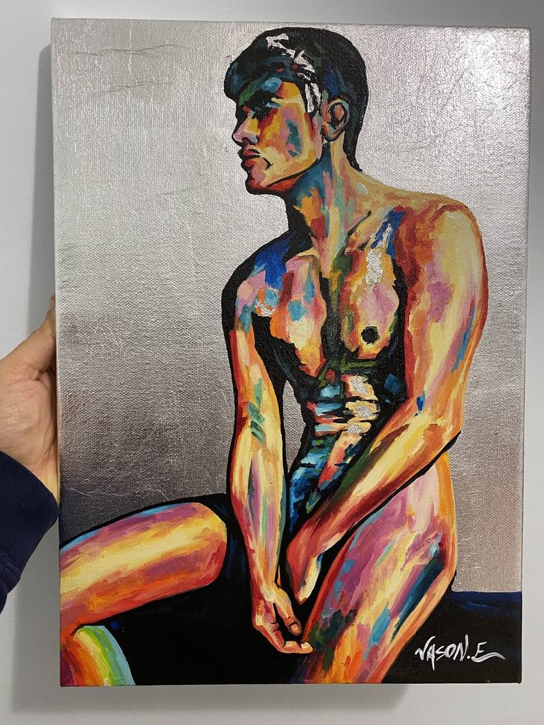 Original Erotic Painting by Jason Ebrahimi