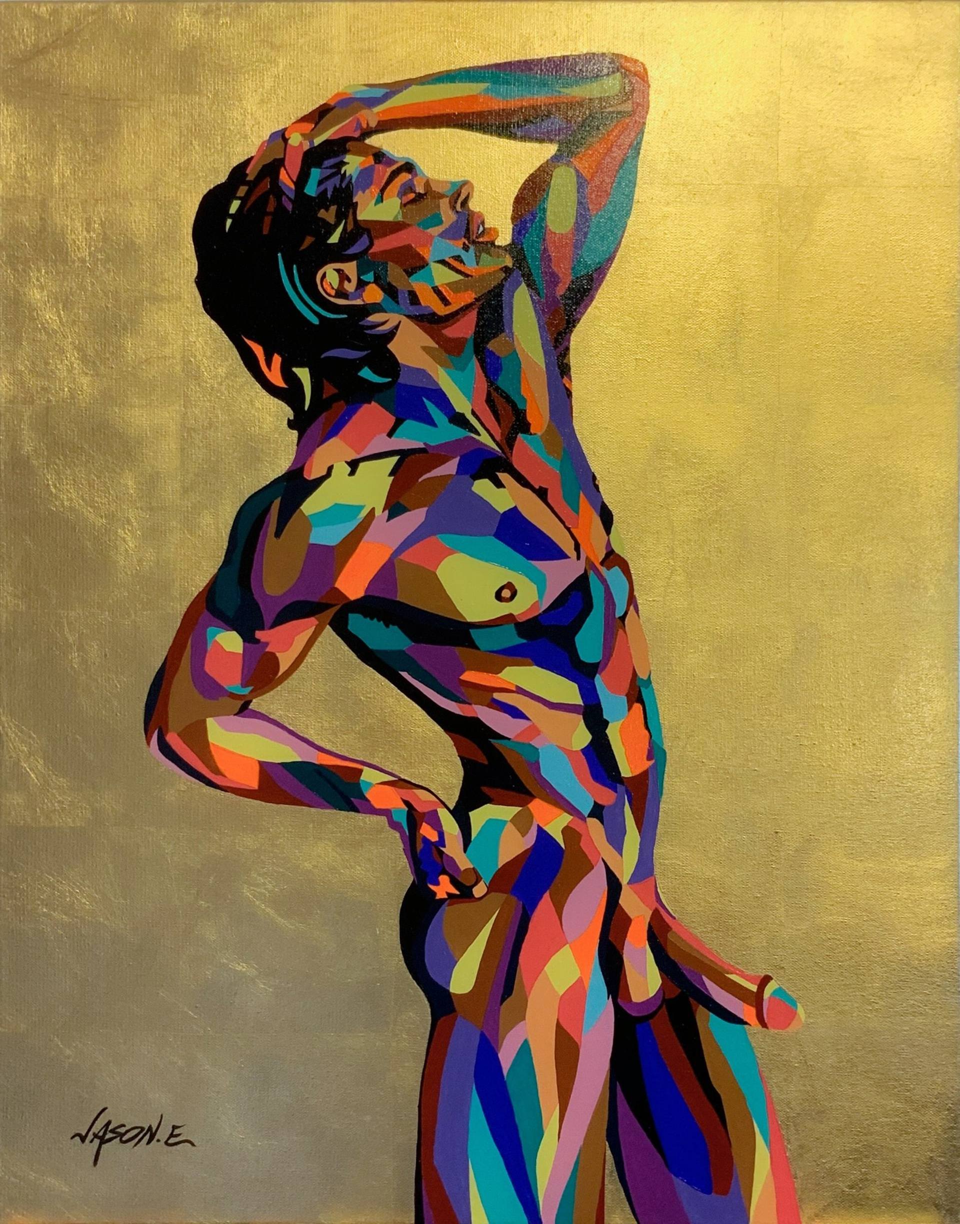 Morning Wood Painting by Jason Ebrahimi | Saatchi Art