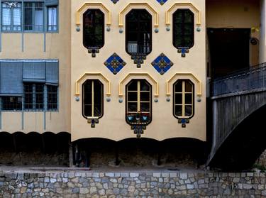 modernist building on the river thumb