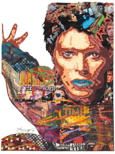 Print of Pop Art Pop Culture/Celebrity Collage by Kristi Abbott