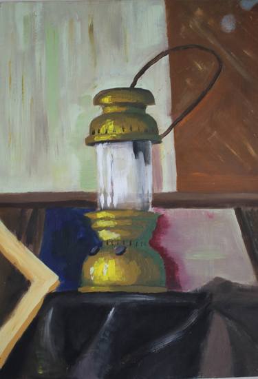 Original Still Life Paintings by nihal yarici