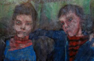 Print of Expressionism Children Paintings by Barbora Myslikovjanová