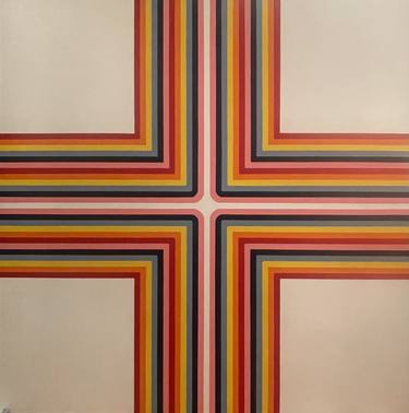 Original Minimalism Geometric Paintings by J Duenas