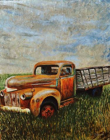 Original Fine Art Car Paintings by Carole Renaud