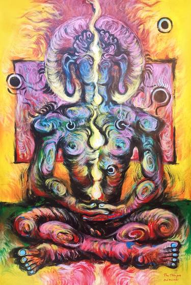 Print of Expressionism Religion Paintings by Pae Pakapon