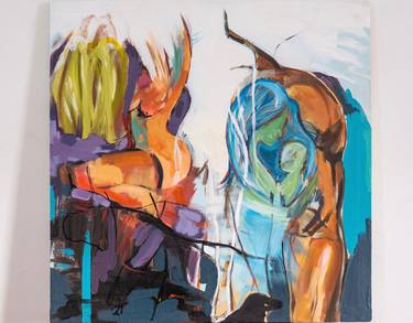Original Abstract Expressionism Abstract Paintings by JONATHAN MUSA