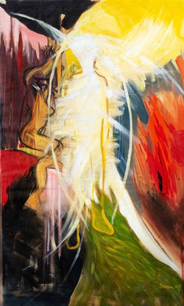 Original Abstract Expressionism Abstract Painting by Jonathan Musa