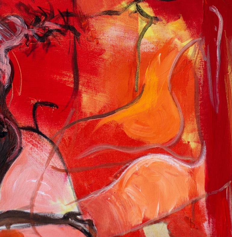Original Abstract Expressionism Abstract Painting by Jonathan Musa