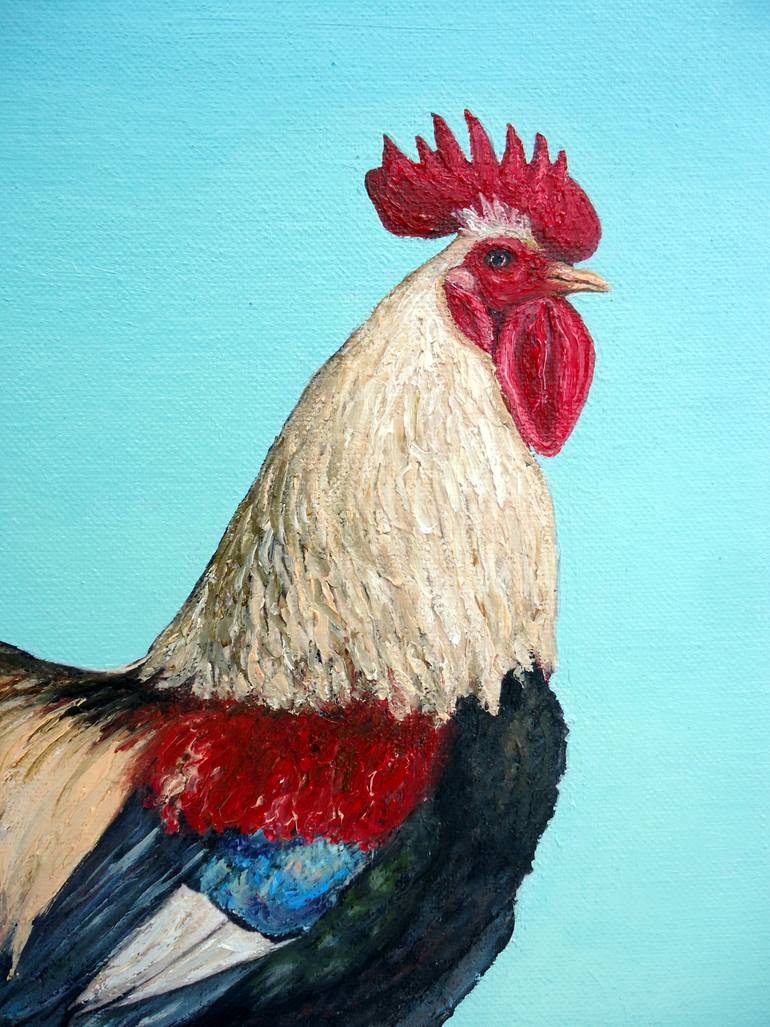 Original Figurative Animal Painting by Grigor Velev