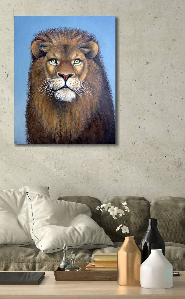 Original Animal Painting by Grigor Velev