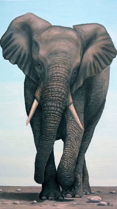 Original Animal Paintings by Grigor Velev