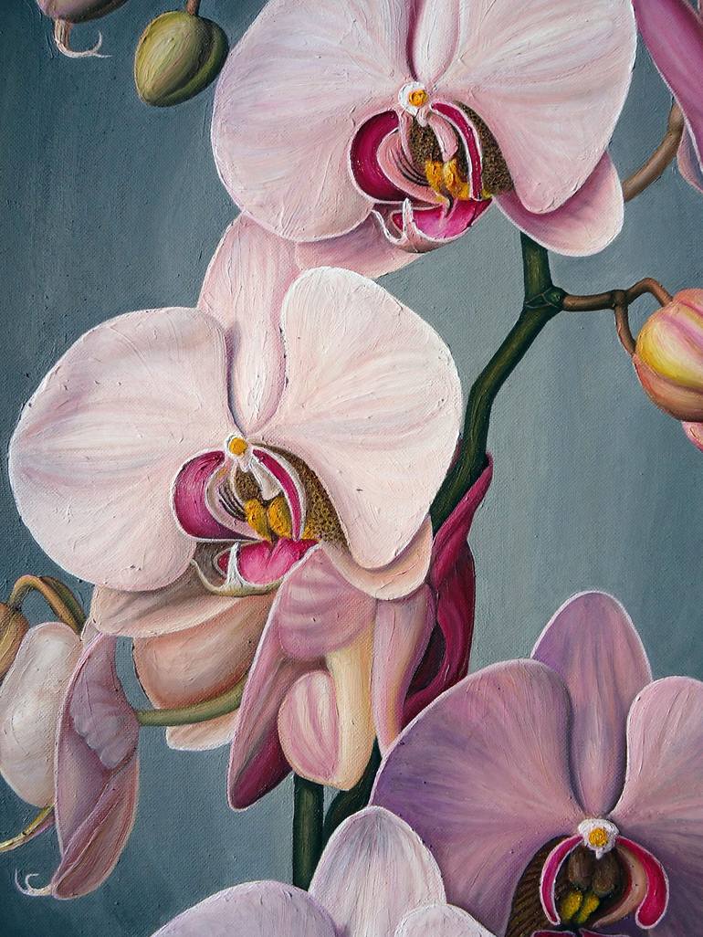 Original Floral Painting by Grigor Velev