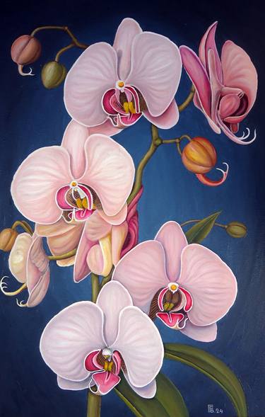 Original Realism Floral Paintings by Grigor Velev