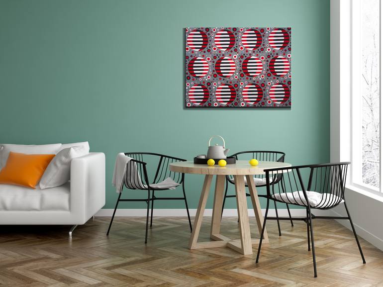 Original Generative Patterns Collage by Grigor Velev