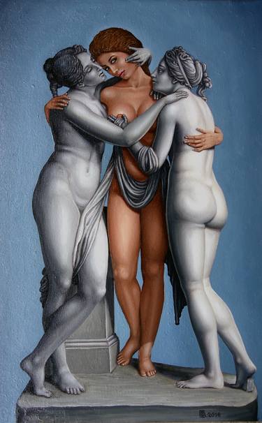 Print of Nude Paintings by Grigor Velev