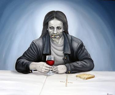 Print of Conceptual Pop Culture/Celebrity Paintings by Grigor Velev