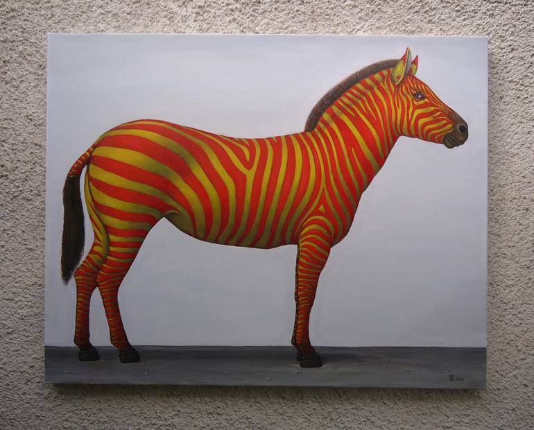 Original Realism Horse Painting by Grigor Velev