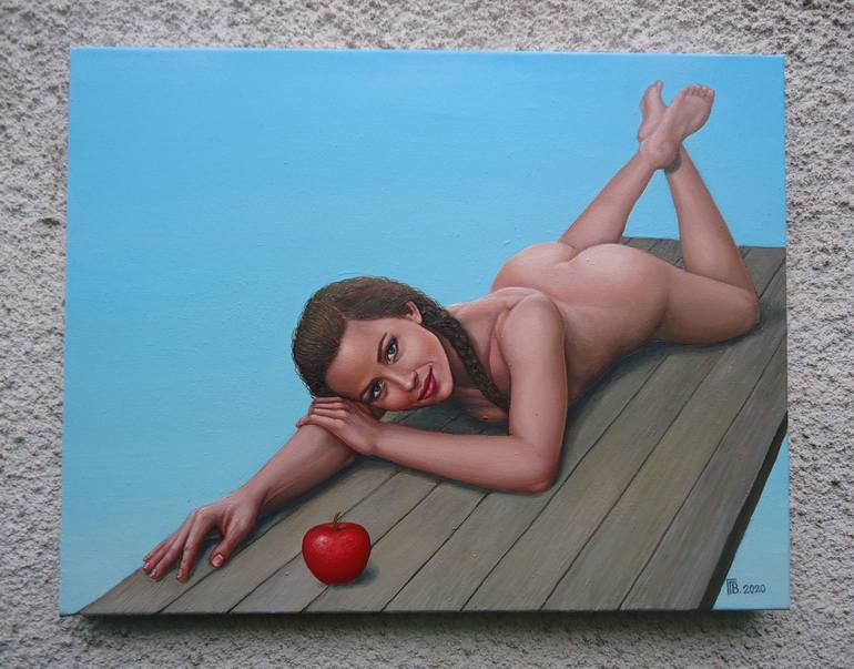 Original Nude Painting by Grigor Velev