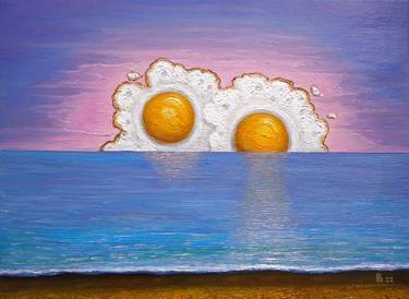 Original Surrealism Seascape Paintings by Grigor Velev