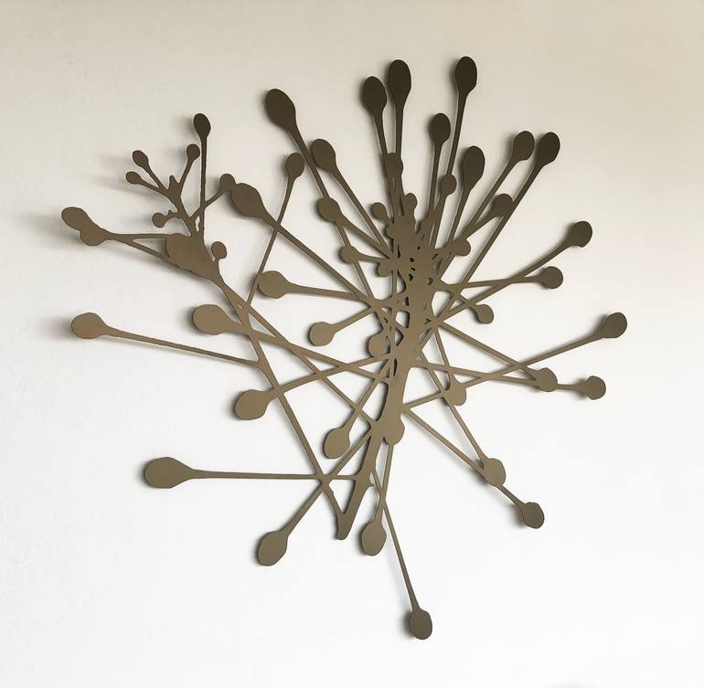 Original Modernism Abstract Sculpture by Roxanna Huerta