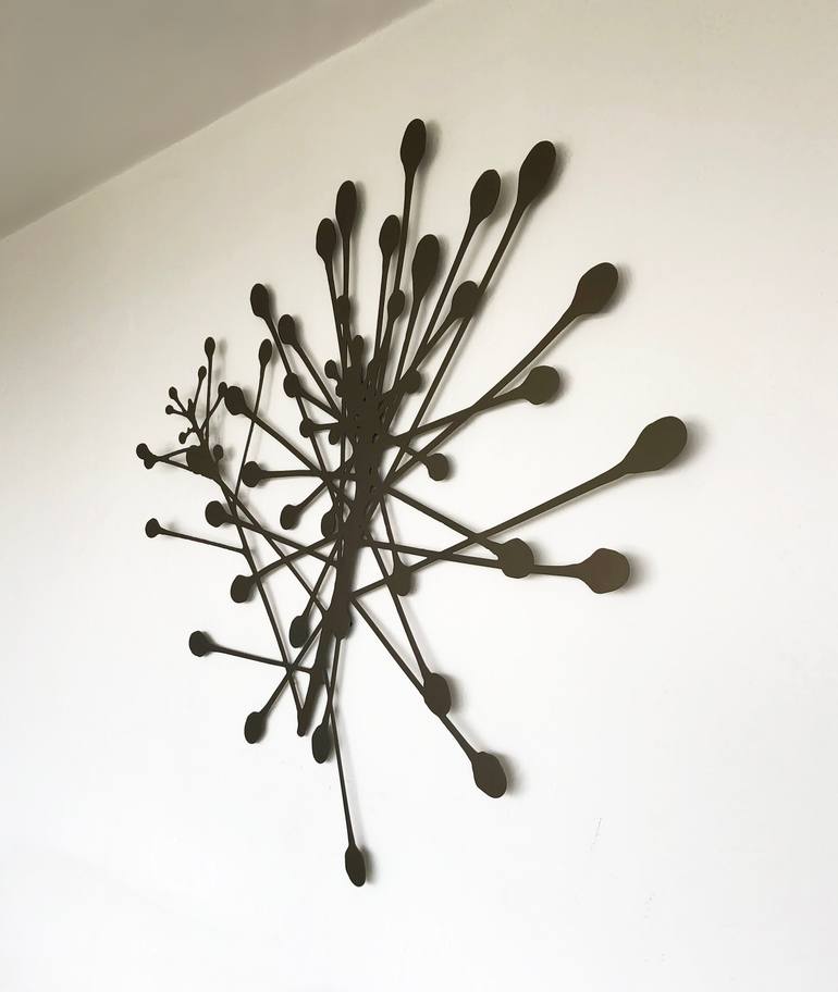 Original Modernism Abstract Sculpture by Roxanna Huerta