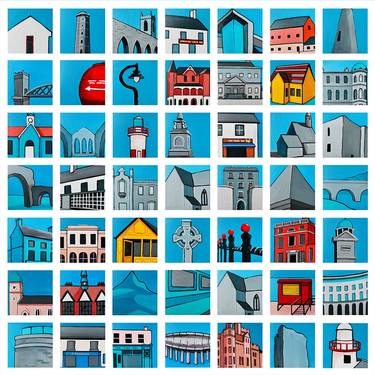 Original Cities Paintings by Lisa Keegan