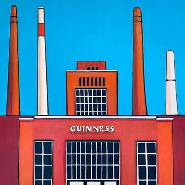 Print of Pop Art Architecture Paintings by Lisa Keegan