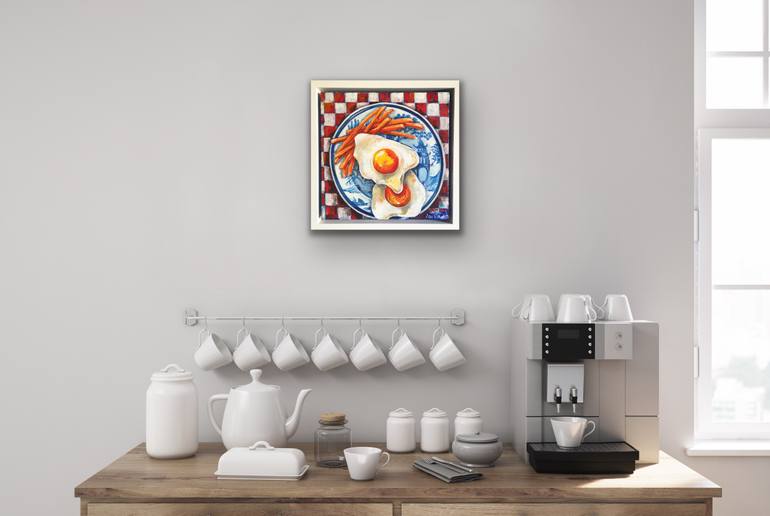 Original Modernism Still Life Painting by Lisa Keegan