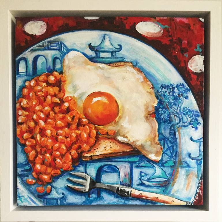 Original Modern Food Painting by Lisa Keegan