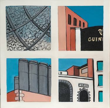 Print of Pop Art Cities Paintings by Lisa Keegan