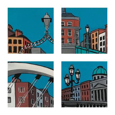 Print of Fine Art Architecture Paintings by Lisa Keegan