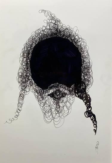 Original Abstract Drawing by Oleksandr Perminov