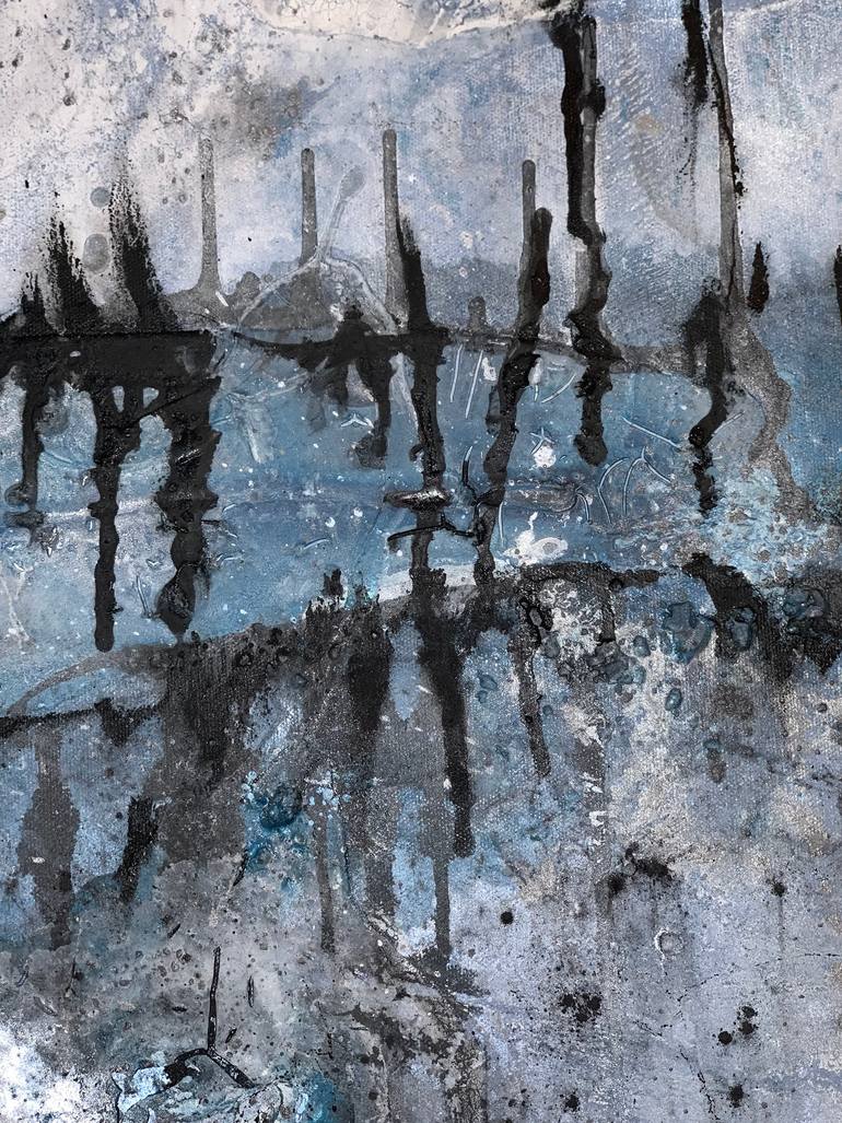 Original Abstract Expressionism Abstract Painting by Acute Blaze