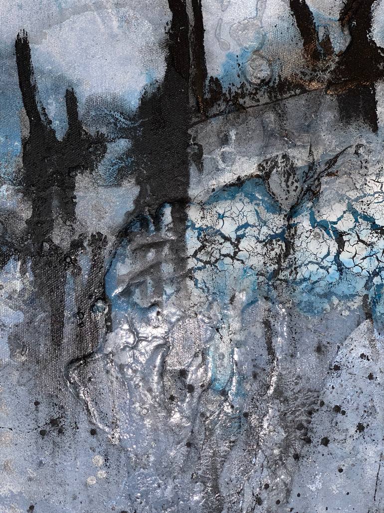 Original Abstract Expressionism Abstract Painting by Acute Blaze