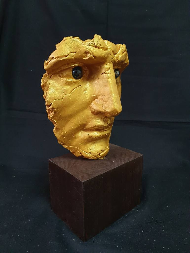 Original Figurative Portrait Sculpture by Marko Grgat