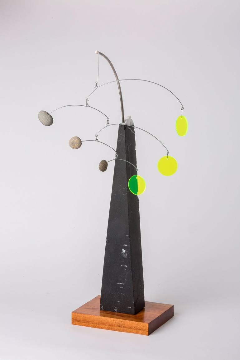 Original Bauhaus Abstract Sculpture by Camilo Garza