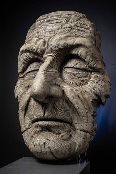 Original People Sculpture by Sergei Bychkov