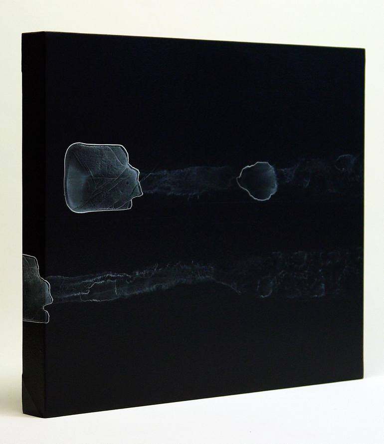 Original Minimalism Abstract Painting by Stefan Pluess