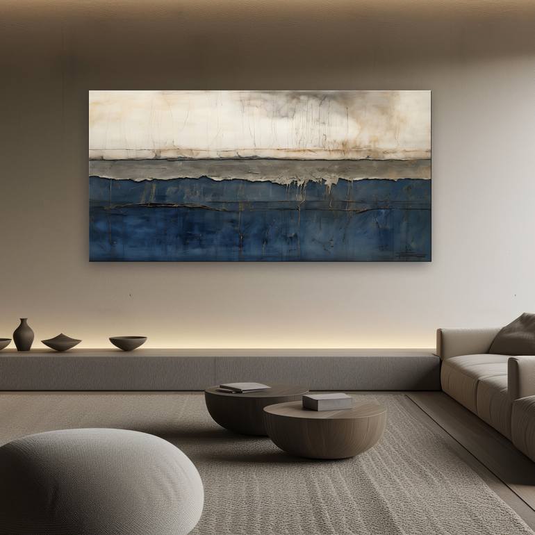 Original Abstract Expressionism Abstract Mixed Media by Eloise Holbrook