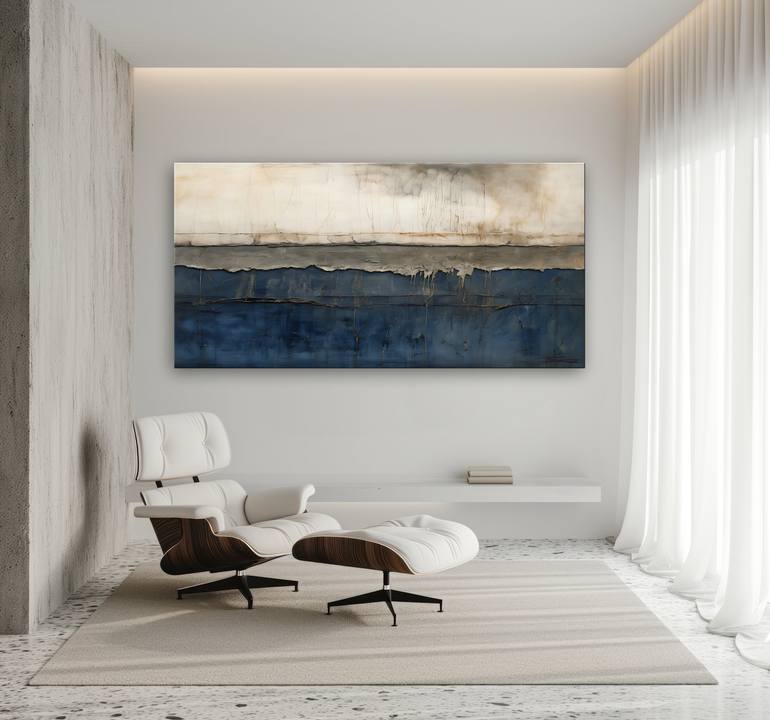 Original Abstract Expressionism Abstract Mixed Media by Eloise Holbrook