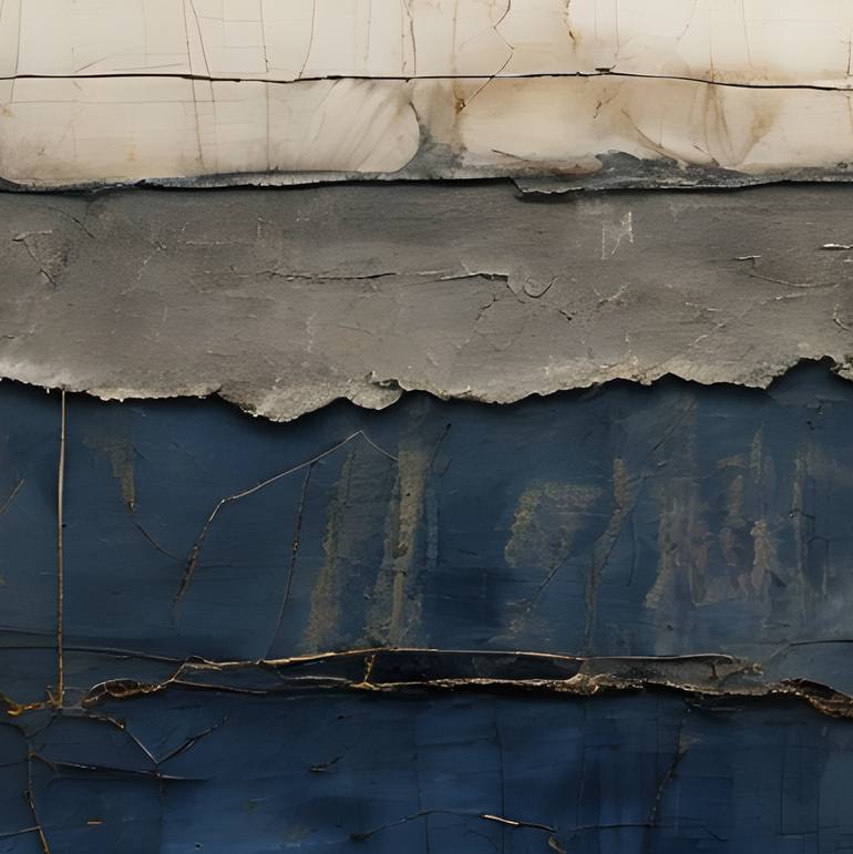 Original Abstract Expressionism Abstract Mixed Media by Eloise Holbrook